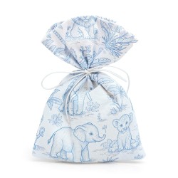 ΠΟΥΓΚΙ 12 x 17 cm Ζωάκια Της Ζούγκλας Γαλάζιο - Jungle Animals